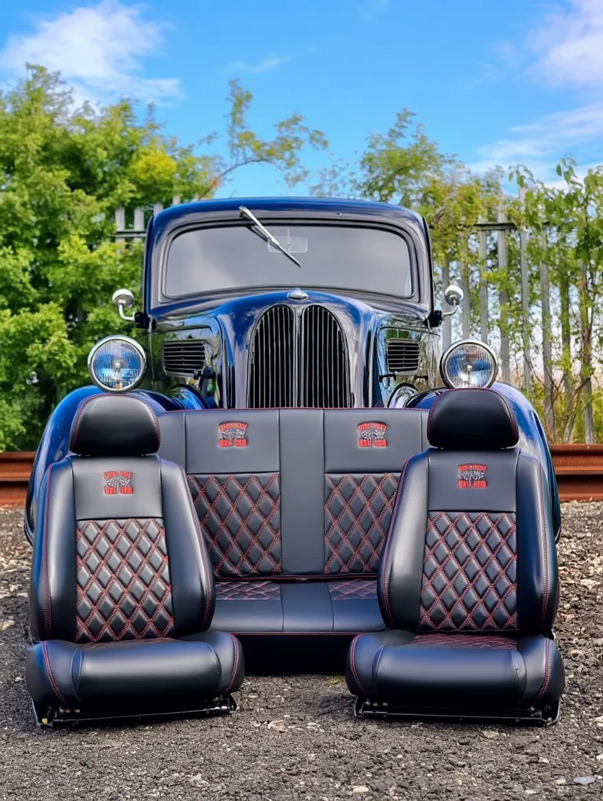 Ford Pop hot custom upholstery Blue Note Upholstery